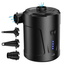 Electric Air Pump Portable Quick-Fill Air Pump 5000Mah Perfect Inflator / Deflat