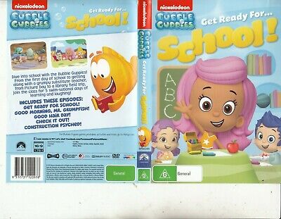 Bubble Guppies Get Ready For School 4 Episodes Animated Bg Dvd Ebay