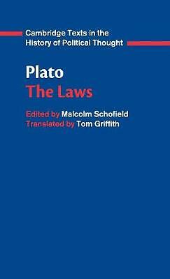 Plato: Laws Plato Schofield Griffith Hardback Cambridge University Press