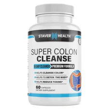 Super Colon Cleanse-Detox Colon & Body-Colon Broom-15 Day Cleanse-Colon Detox