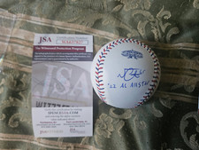 New York Yankees Nestor Cortes  autographed All Star  baseball JSA Certified
