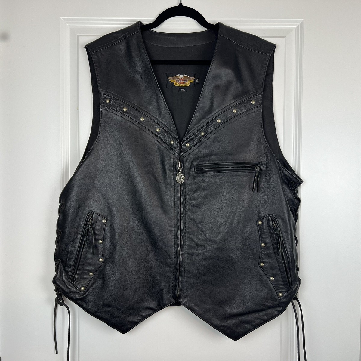 トップス vintage Harley Davidson fringe vest vintage Harley Davidson fringe vest