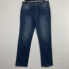 Buffalo David Bitton Boys Evan Slim Straight Fit Jeans Youth Size 16 Blue New