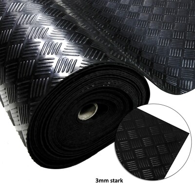 Gummimatten meterware 2 mm