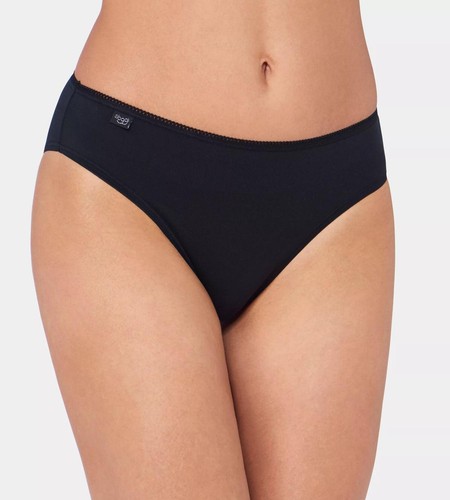 Tripack SLOGGI 24/7 COTTON Tai colore bianco nero e nudo - Foto 4 di 5