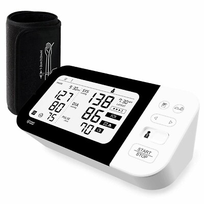 Omron HEM 7361T Bluetooth Digital Blood Pressure Monitor with Afib Indicator