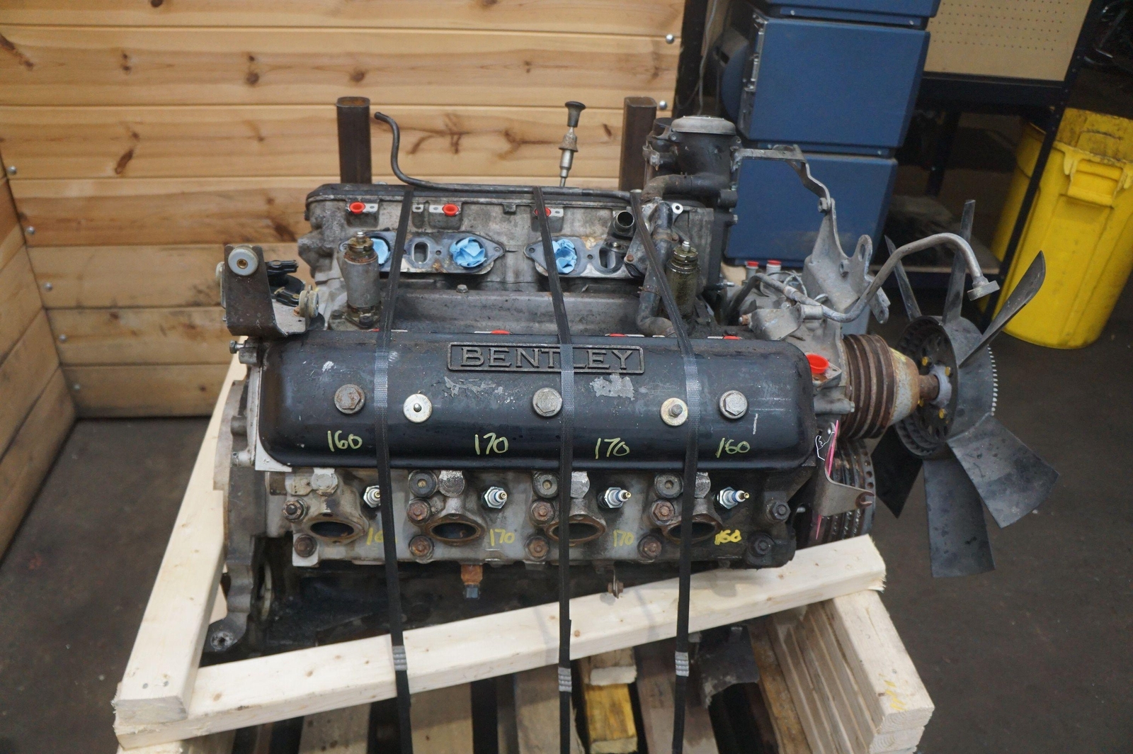 6.75L Turbo V8 Engine Long Block Bentley Turbo R Mulsanne S Brooklands 1990-92