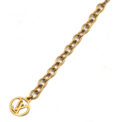 Louis Vuitton M00465 Corie Heart Falling Love Necklace Gold