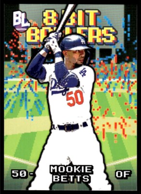 2023 TOPPS BIG LEAGUE 8 BIT BALLERS Mookie Betts Los Angeles Dodgers #T87-4 R65