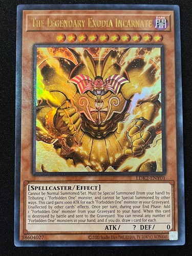 YUGIOH EXODIA DECK- OBLITERATE!!!- INCARNATE- EXODIUS- NECROSS- SPELLCASTER NM - Picture 4 of 14