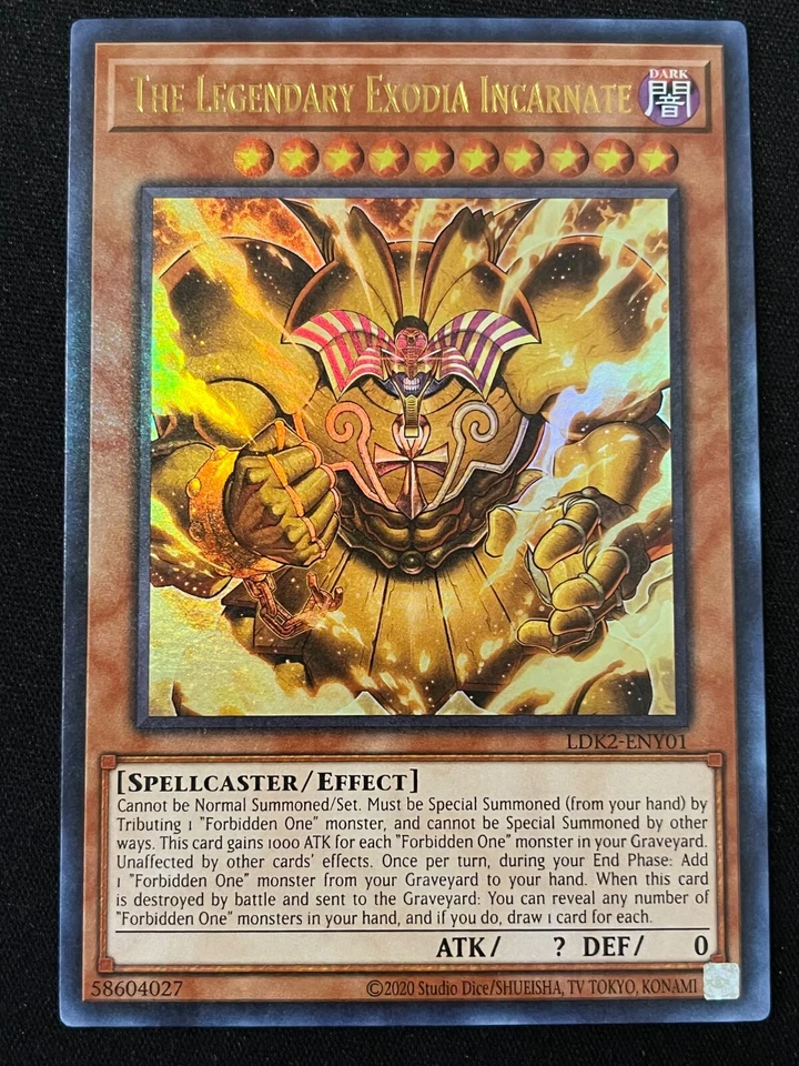 YUGIOH EXODIA DECK- OBLITERATE!!!- INCARNATE- EXODIUS- NECROSS- SPELLCASTER NM - Image 4 of 4