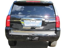 fit:15-20 Tahoe/Sub/Yukon/Escalade License Plate Bezel Backdrop Trim Cover Stick