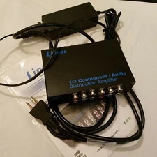 Linear 1×3 Component/Audio Distribution Amplifier Power Supply Model COMP-DA-1X3