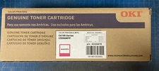 Genuine OKI p/n 43324418 Magenta Toner Cartridge for C6100/C5550MFP - Pristine B