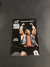 wwf warzone n64 Manual
