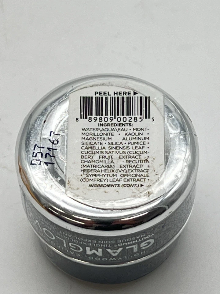 GlamGlow Youthmud Tinglexfoliate Treatment – 0.5 oz / 15 g – Travel Size – New - Image 2 of 4
