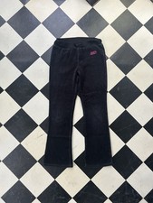 Juicy Couture Kids' Velour Black Sweats Size 8/10 Used Great Condition