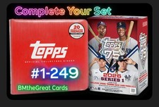 2026 Topps Series 1 - COMPLETE YOUR SET  - #1-249 RESTOCK!!