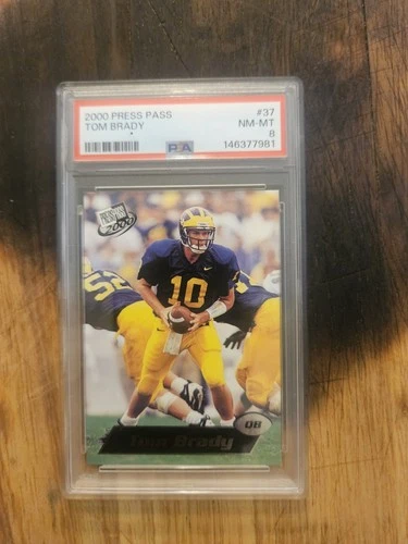 2000 Press Pass - Tom Brady #37 (RC)