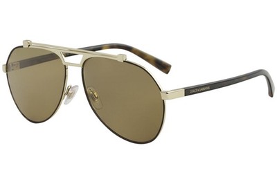 DGD⑧ Dolce & Gabbana D&G DG2189 DG/2189 1320/83 Brown Pilot Polarized