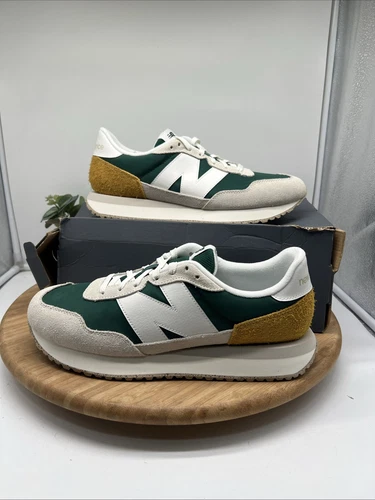 Scarpe sneakers New Balance 237 verde grigio uomo 12 donna 13 5 MS237RTY nuove