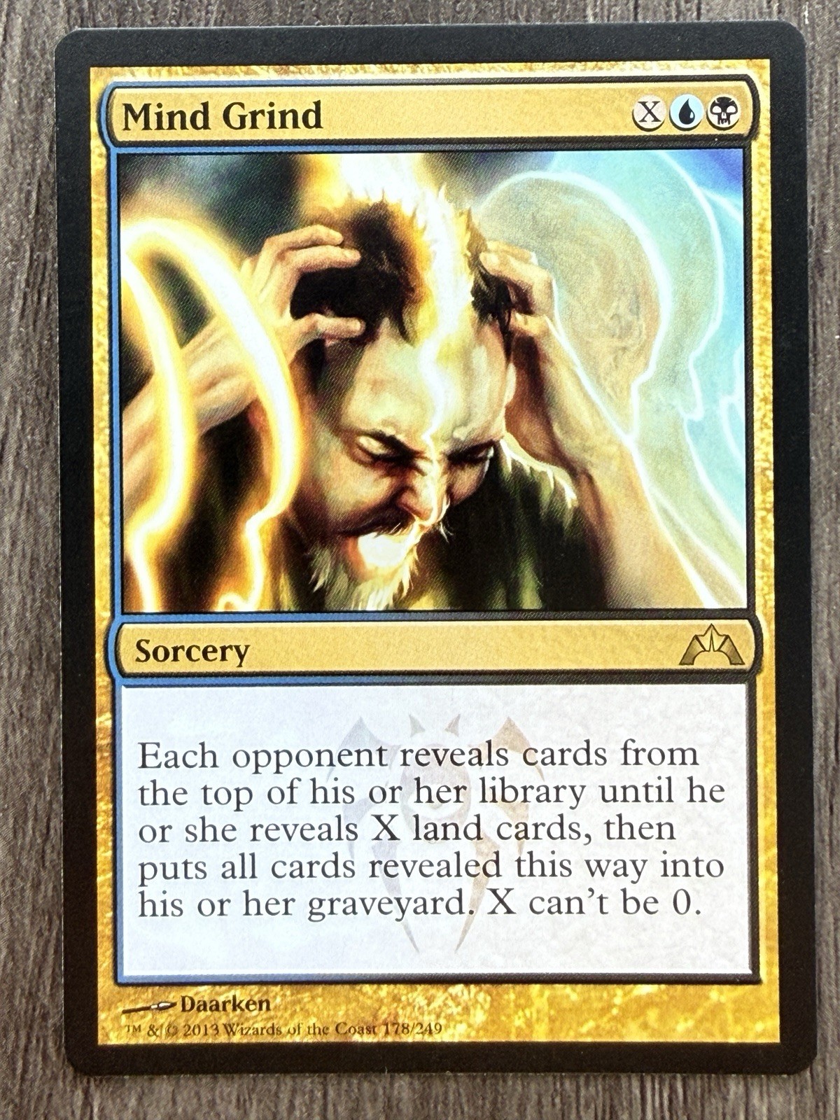 1x Mind Grind - Gatecrash Regular MTG NM English