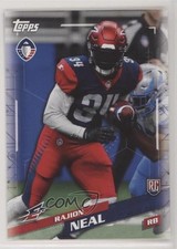 2019 Topps Alliance of American Football Rajion Neal #74 0c4