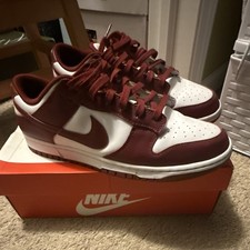 Nike Dunk Low Retro Team Red/White Leather Lo...