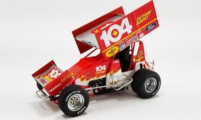 JEFF SWINDELL 104+ OCTANE BOOST 1:18 WORLD OF OUTLAWS SPRINT CAR ACME A1809527
