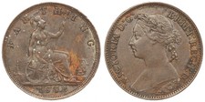 Great Britain - Farthing 1893 - Victoria