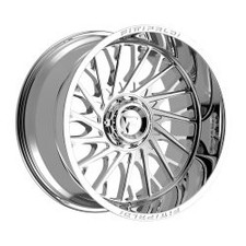20x9 Fittipaldi Offroad Fa08mc Mirror Coat Wheels 8x6.5 18mm Set Of 4