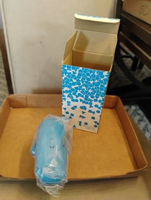Vintage Avon 1997 Kids Blue White Whale Design Bubble Maker Fun Toy With Box