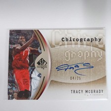 Tracy McGrady auto 25siri NBA
