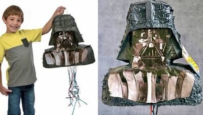 Disney Star Wars Darth Vader Pull-String Pinata~New