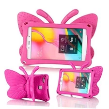 Kids Case for Amazon Fire HD 8 (8th/7th/6th Generation) 04# Rose Butterfly