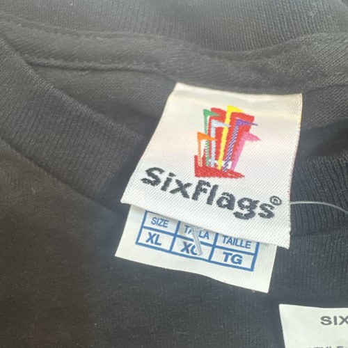 Six Flags DC SF Batman T-Shirt schwarz Größe XL - Bild 9 von 14