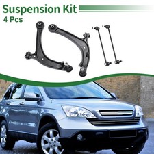 4pcs Front Suspension Kit Control Arm Sway Bar Link for Honda Odyssey No.K750304