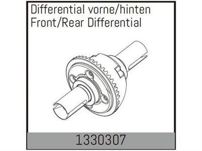 ABSIMA Differential vorne/hinten / 1330307