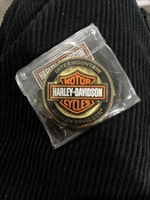 Harley Davidson, MDA Black-N-Blue Ball, Challenge Coin