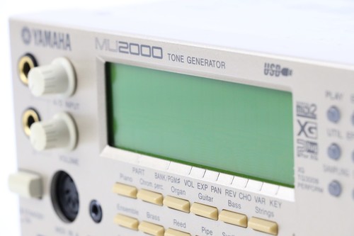 Yamaha MU2000 EX TONE GENERATOR XG Sound Module New Internal Battery From JP - Picture 16 of 19
