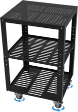 Planer Stand, 27.6" x 24" Tabletop, 31"- 44.7" Height Adjustable, 550 Black 