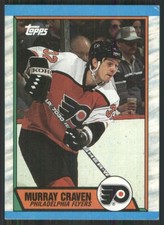 1989-90 Topps #44 Murray Craven Philadelphia Flyers 15229