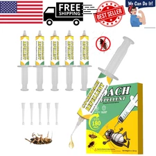 Cockroach Gel Bait Killer 6x30g Tubes Roach Control Fast Acting Indoor Safe Use