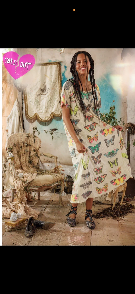 magnolia pearl dresses Passion Du Papillon T Dress The Colony Shop European Cotton Eyelet Along Sleeves Dresses tagged "dresses"