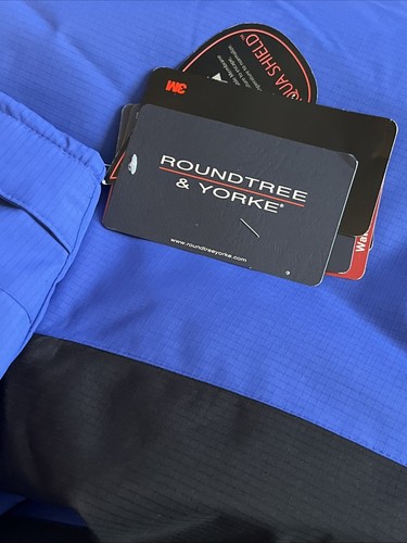 Roundtree Yorke Aqua Shield Jacket Waterproof Performance Technology Men’s LG - Picture 7 of 8