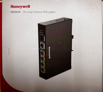 Honeywell HPOE3X 3X Long Distance 4-Port PoE Switch