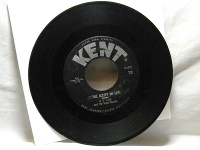 B.E. KING PLEASE ACCEPT MY LOVE / YOU'VE BEEN AN ANGEL 45 RPM RECORD 031