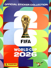 PANINI FIFA World Cup  2026 STICKERS - Groups J, K, L -  FWC 10 to 19 England