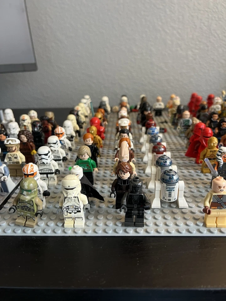 Lego Star Wars Mini Figura Lote 160+ Monifiguras Completas Storm Troopers Mando Foto 2 de 4