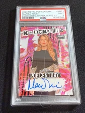 2023 Metal Pop Century Autograph Auto Marisa Tomei Knockouts Pink Wave 1/1 PSA 9